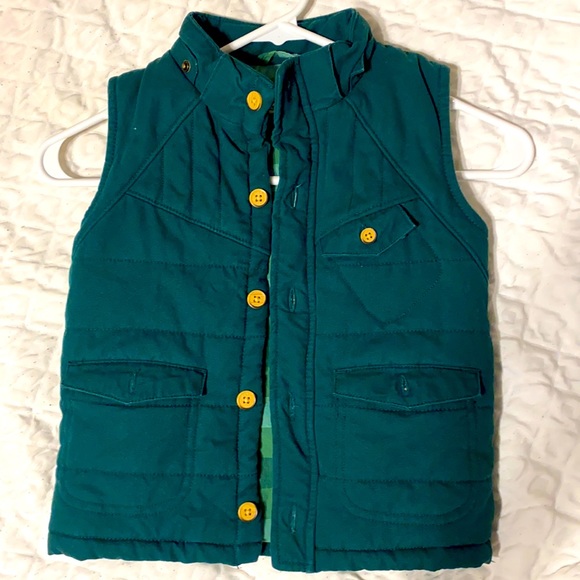 Genuine Kids by OshKosh green vest - Picture 1 of 5